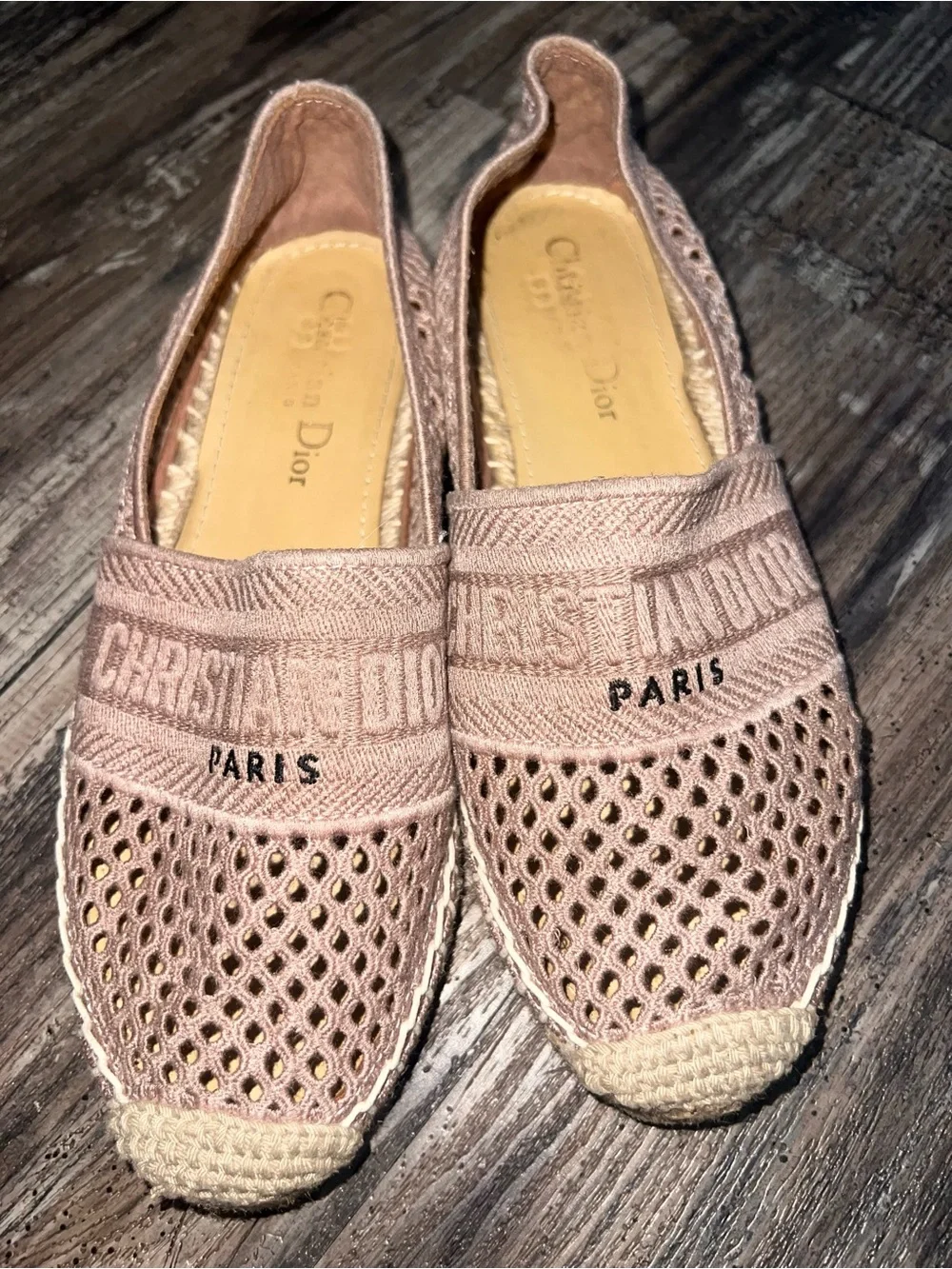 Dior Granville Mesh Espadrilles